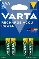 AAA Batterij oplaadbaar Varta 800mAh 4 stuks