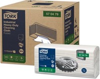 Tork Industrial Heavy-Duty reinigingsdoek 60 vel systeem W4 wit-2