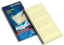 Jalema terugbelboeken 160 notities zelfkopiërend Nederlandstalig