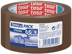 Tesa verpakkingsplakband 50 mm bruin