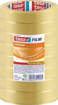 Tesa plakband standaard ft 19 mm x 66 m-2