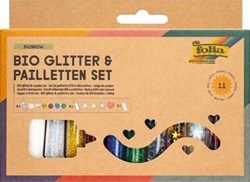 Folia Bio glitterset & Pailletten set