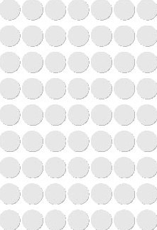 Apli ronde etiketten 10mm wit