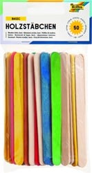 Houten stokjes Folia assorti