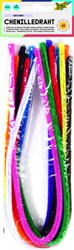 Chenille draad Folia assorti