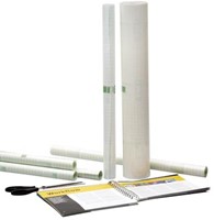 Doorzichtige plakfolie op rol 2 meter x 0,5 m 80 micron