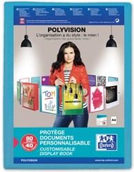 Elba showalbum Polyvision 40 tassen, blauw