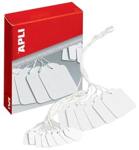 Apli draadetiketten 8 x 19 mm 381 doos van 1.000 stuks