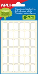 Apli witte etiketten 10x16mm