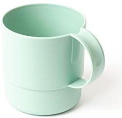 DBP beker 325 ml kunststof pastelgroen