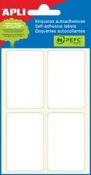 Apli witte etiketten 34x53mm