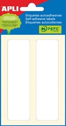 Apli witte etiketten 38x102mm