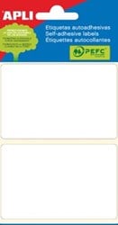 Apli witte etiketten 53x82mm