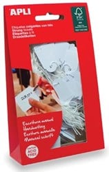 Apli draadetiketten 22 x 35 mm 7011 etui van 100 stuks