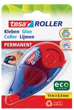 Tesa lijmroller Eco roller permanent