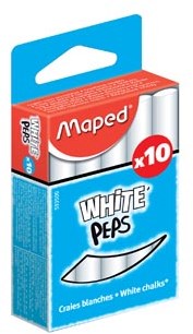 Maped krijt wit