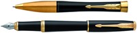 Balpen en vulpen Parker Urban MBLK GT-2