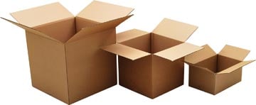 Grote doos enkele golf 60 x 40 x 40 cm