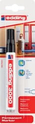 Edding stift 3000 zwart, op blister