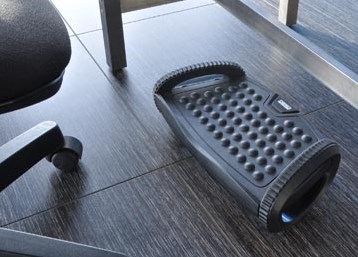 Desq voetensteun 2 hoogte standen schommel zwart-3