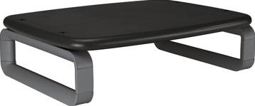 Monitorstandaard Kensington SmartFit tot 24 inch verstelbaar met opbergruimte grijs