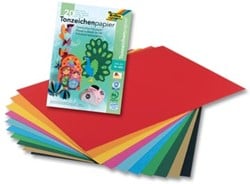 Folia gekleurd tekenpapier