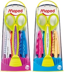 Kartelschaar met 5 verschillende kartelmotieven