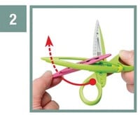 Kartelschaar met 5 verschillende kartelmotieven-1