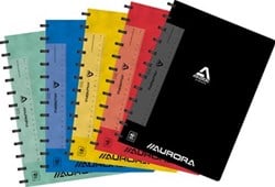 Notitieboek A4 Formaat Gelinieerd in Geassorteerde Kleuren Adoc Schrift Classic