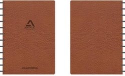 A4 notitieboek gelijnd bruin Adoc Business schrift