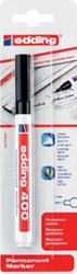 Edding stift 400 zwart, op blister