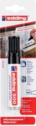 Edding stift 500 zwart, op blister