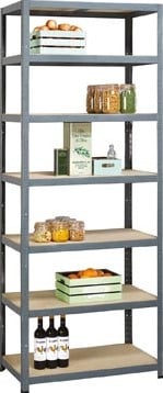 Stellingkast met 7 legborden 222 x 90 x 45 Strong Tower L