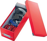 Leitz WOW opbergdoos Click & Store S rood-2