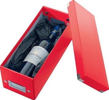 Leitz WOW opbergdoos Click & Store S rood-3