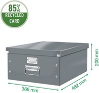 Opbergbox Leitz WOW Click & Store 369x200x482mm groen-3