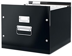 Hangmappendoos Click & Store zwart Leitz