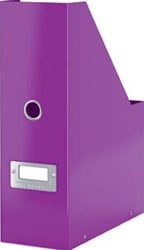 Leitz tijdschriftenhouder Wow Click & Store paars
