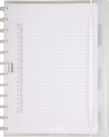 A4 Notitieboek Adoc Schrift Colorlines Commercieel Geruit-2