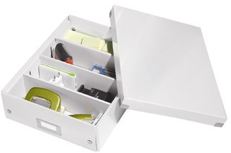 Leitz Sorteerdoos Wow Click & Store wit-3