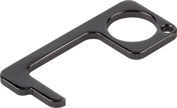 Antibacteriële handsfree deuropener, zwart