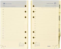Brepols Brefax 11 vulling agendagedeelte 2025