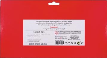 Bruynzeel viltstiften etui met 30 stuks-3