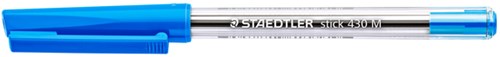 Staedtler Balpen Stick 430 blauw medium doos van 10 stuks-3