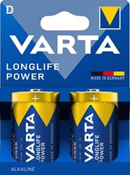 Batterijen D Varta Longlife Power 2 stuks