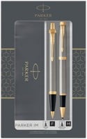 Balpen en Rollerball Parker IM Brushed Metal GT-1