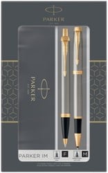 Balpen en Rollerball Parker IM Brushed Metal GT