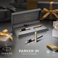 Balpen en Rollerball Parker IM Brushed Metal GT-3