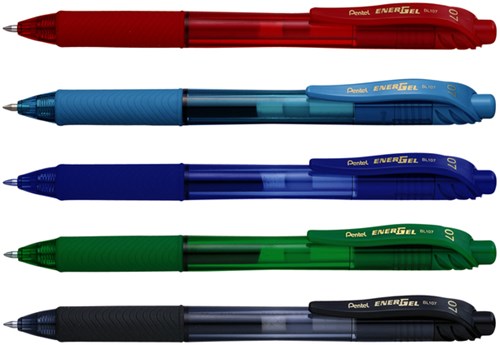 Pentel Roller Energel-X BL107 rood-2