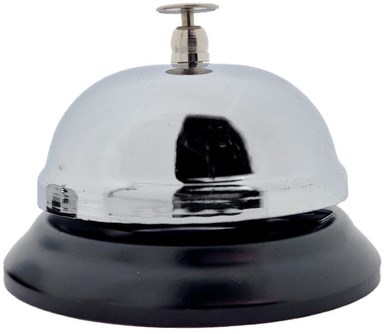 Baliebel 85mm chroom/zwart